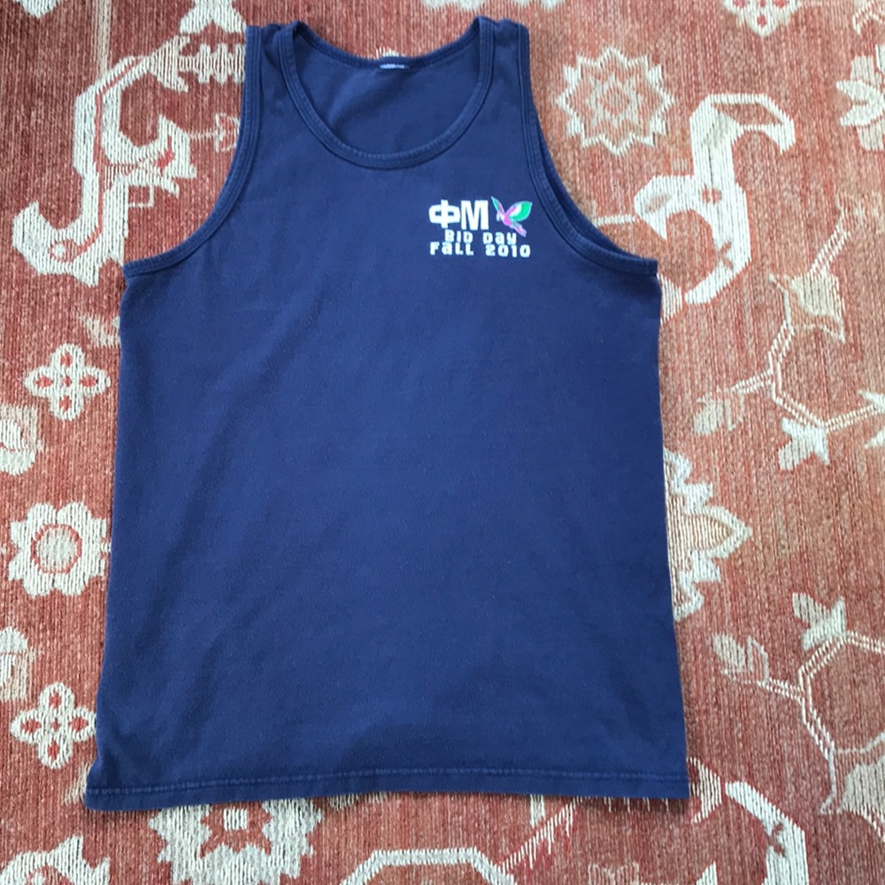 Phi Mu tank top size small💖